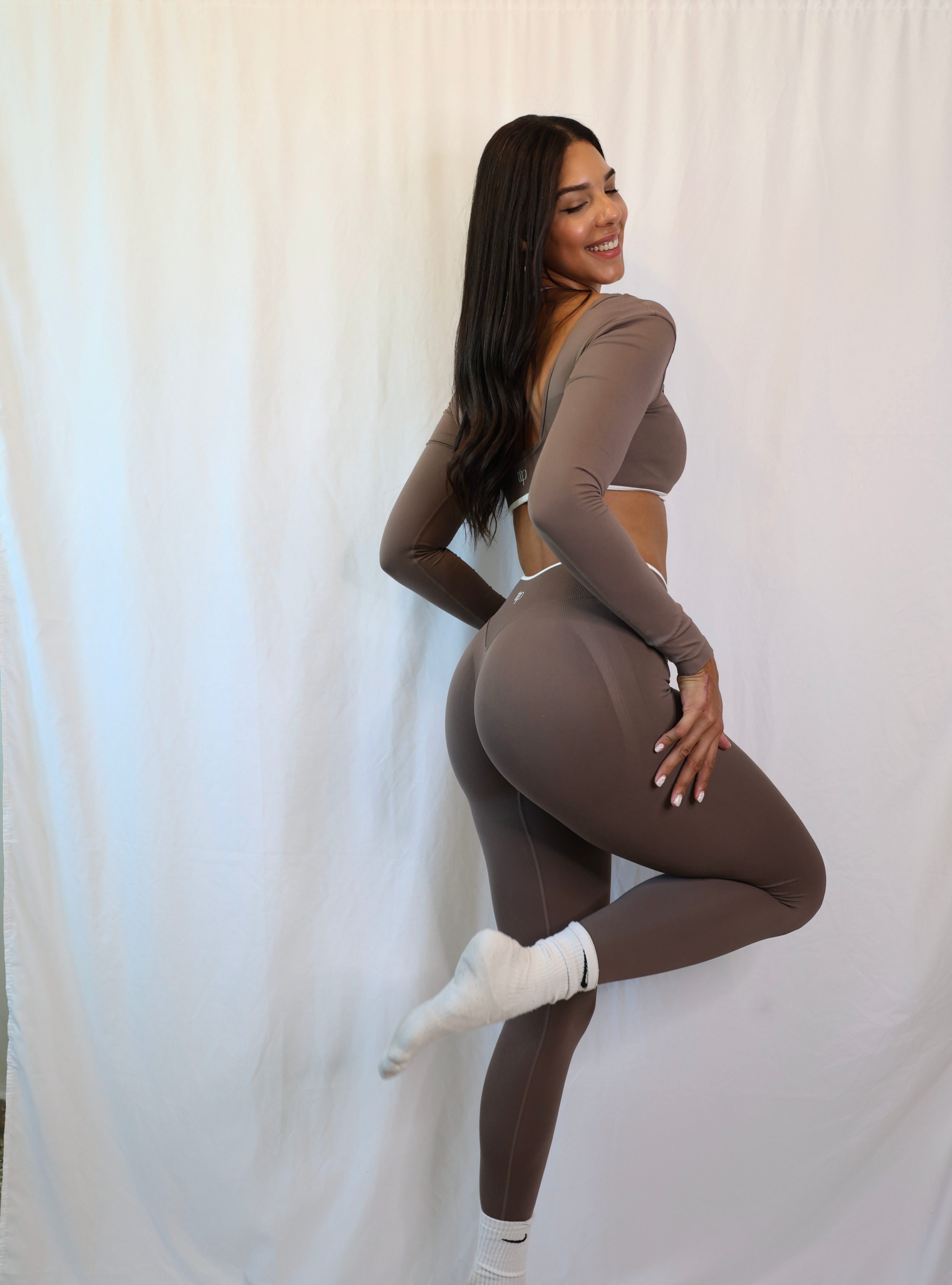 Taupe Long Sleeve Set