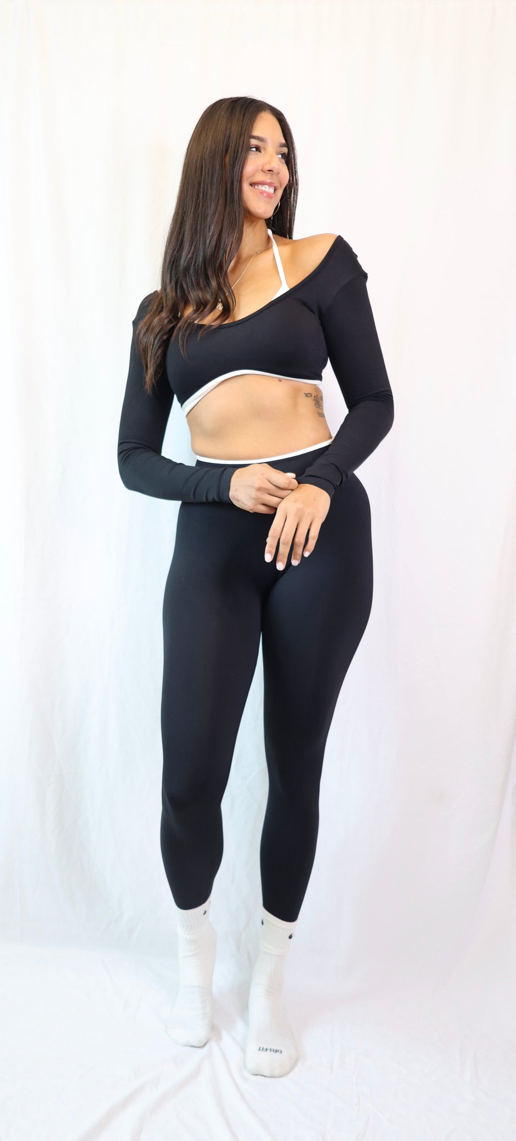 Black Long Sleeve Set