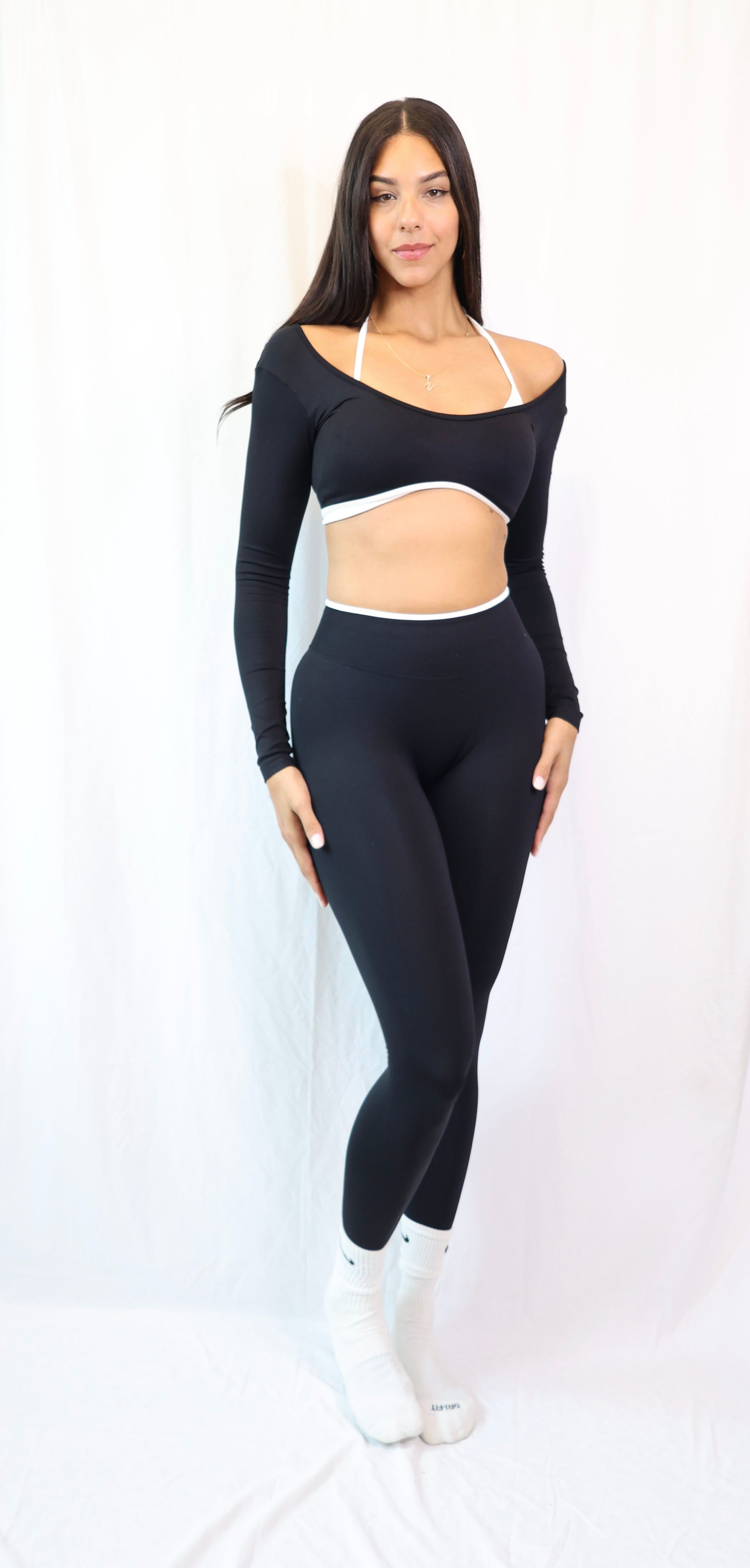 Black Long Sleeve Set