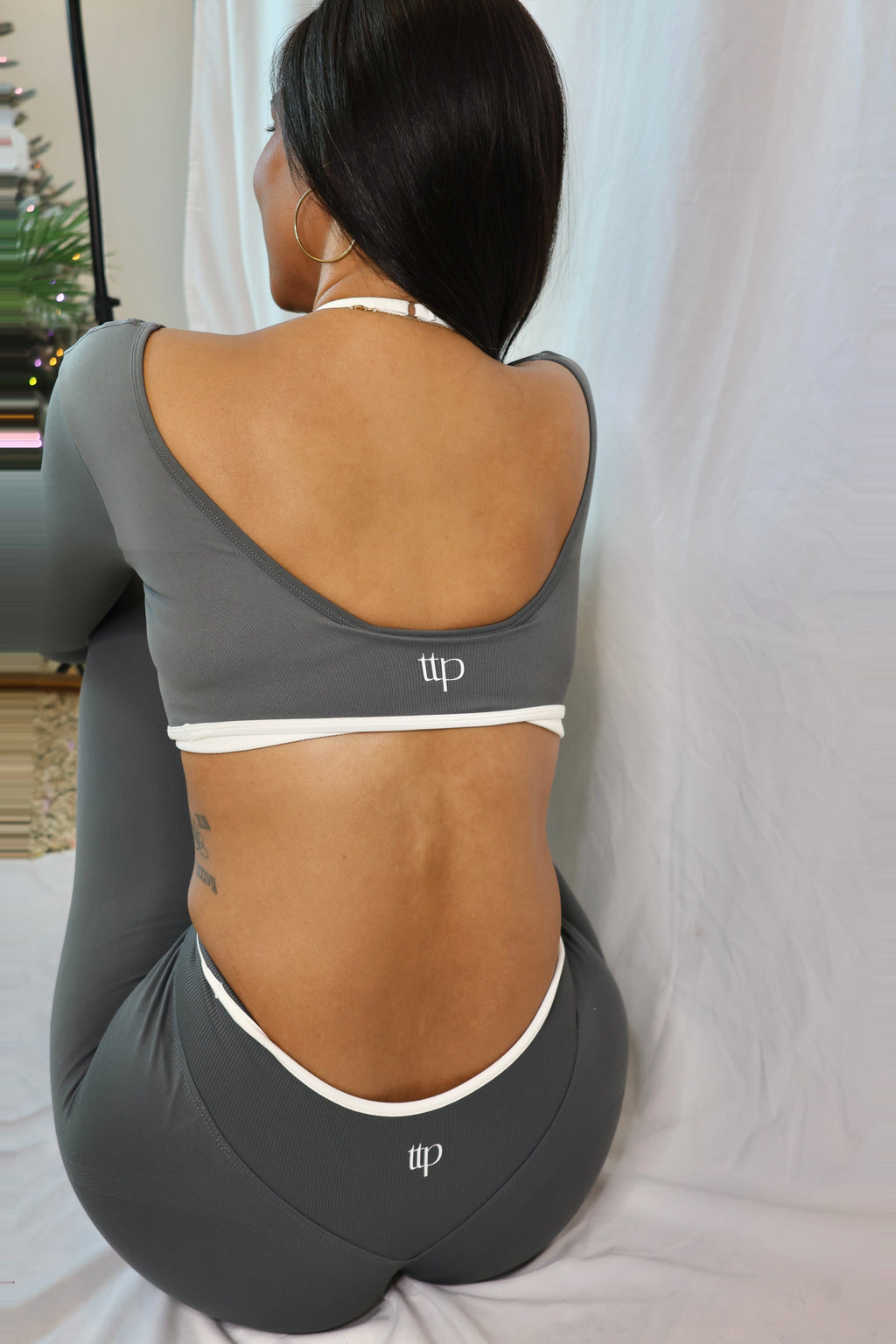 Cool Gray Long Sleeve Set