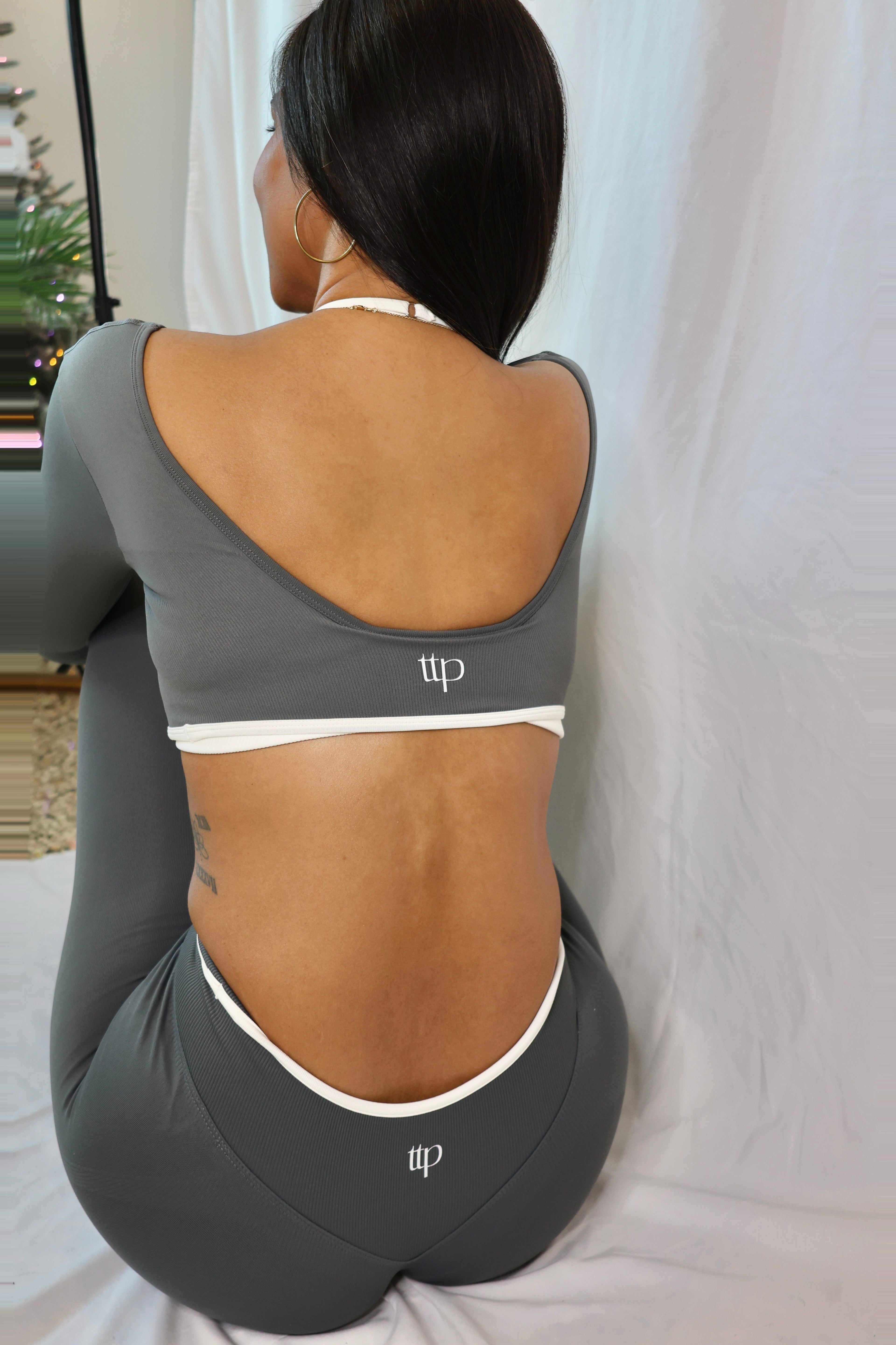 Cool Gray Long Sleeve Set