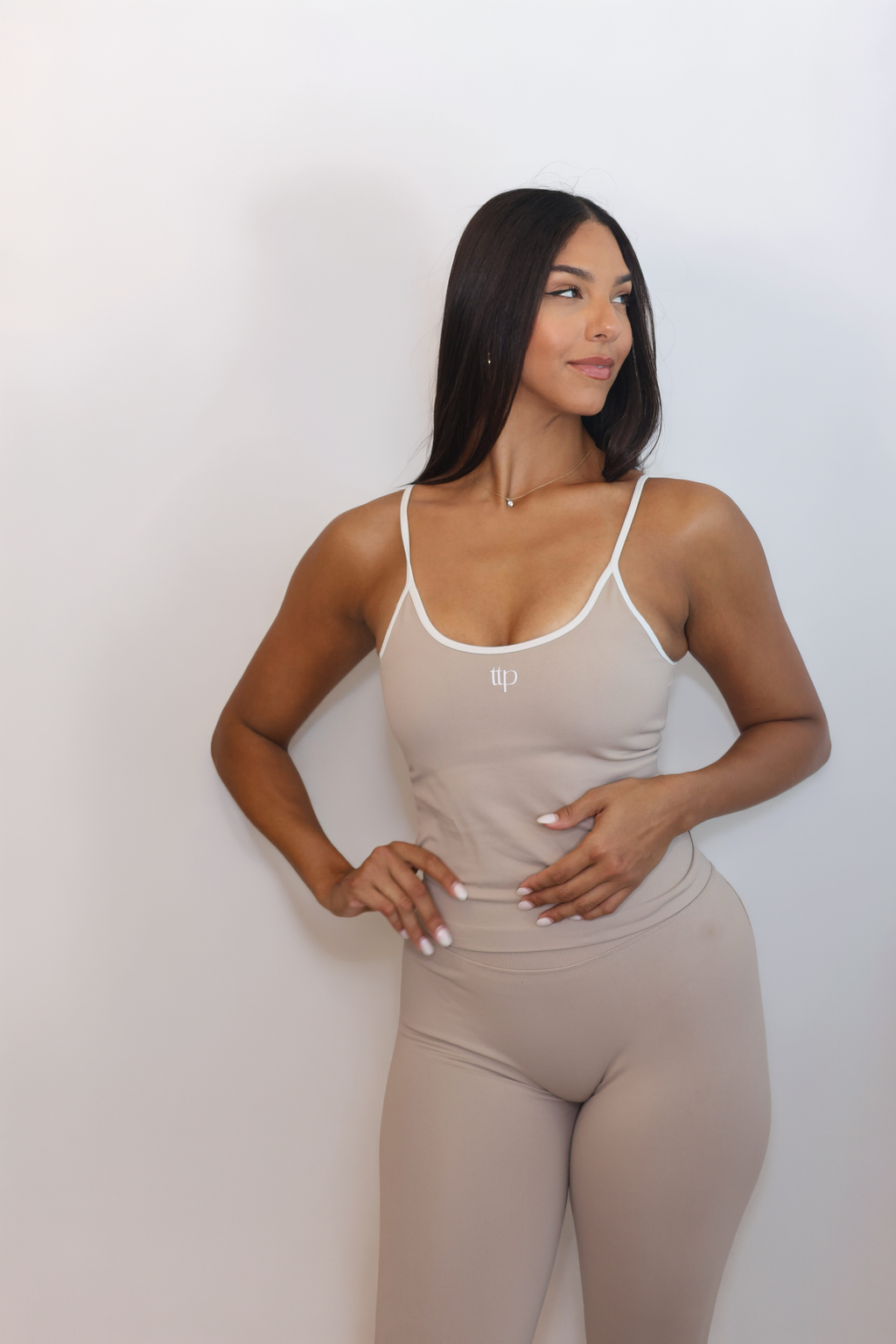 Beige Tank Set